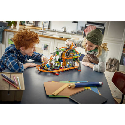LEGO 60501 Lava Land Roller Coaster Park - City