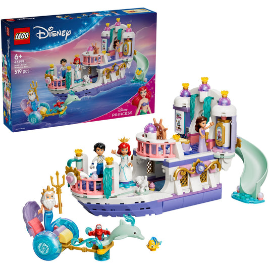 LEGO 43299 Ariel's Royal Wedding Boat - Disney