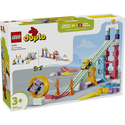 LEGO 10478 3 in 1 Creative Ramps with Vehicles - Duplo