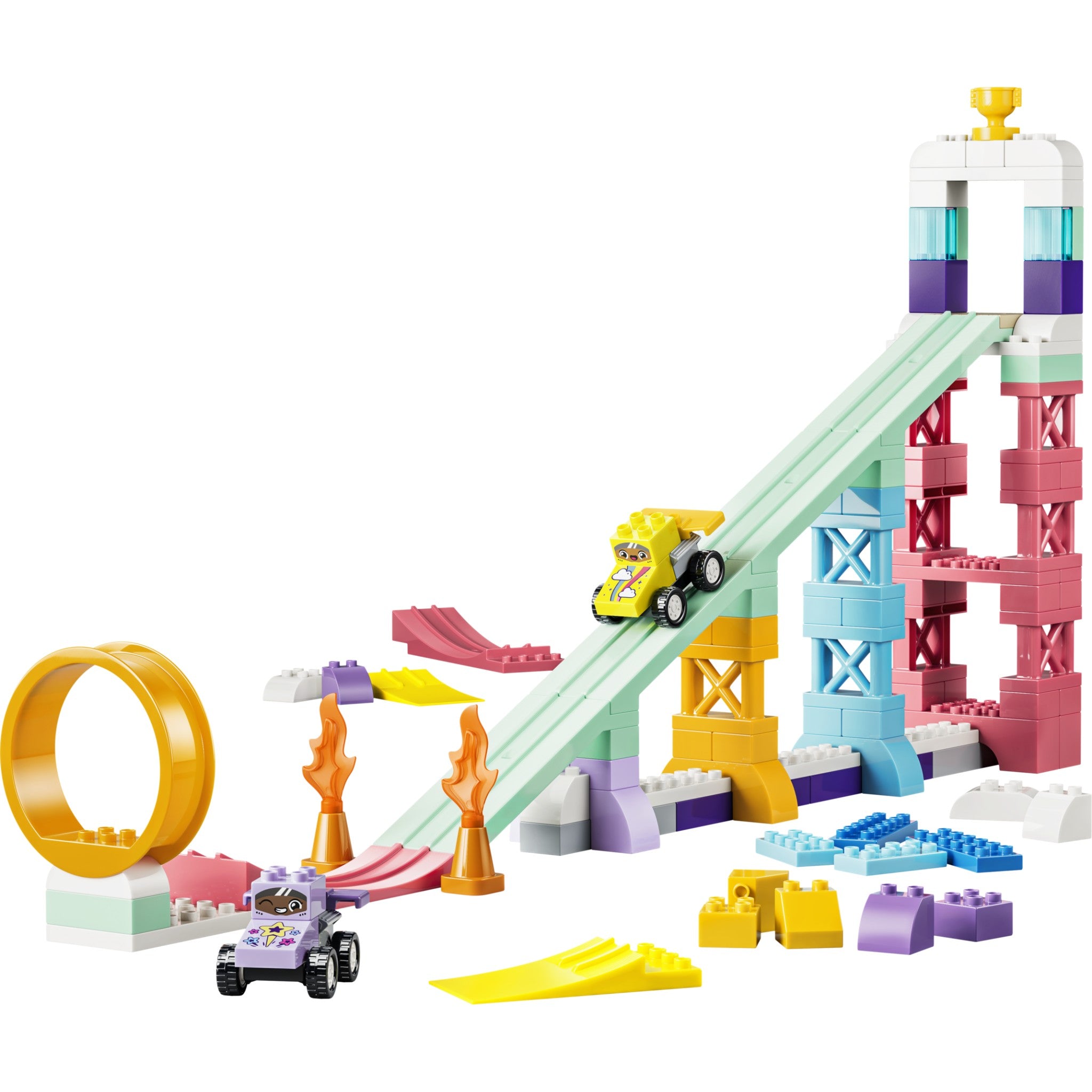 LEGO 10478 3 in 1 Creative Ramps with Vehicles - Duplo