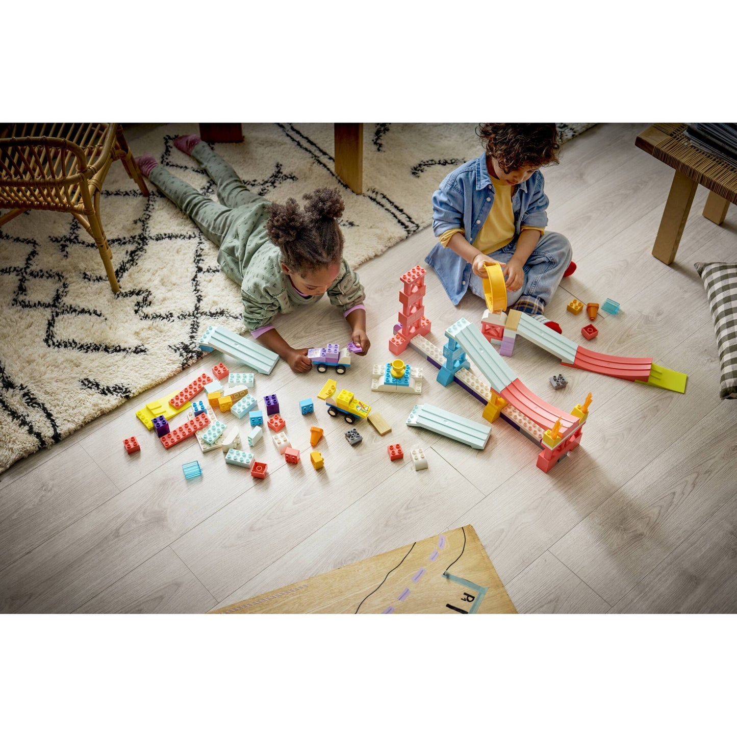 LEGO 10478 3 in 1 Creative Ramps with Vehicles - Duplo