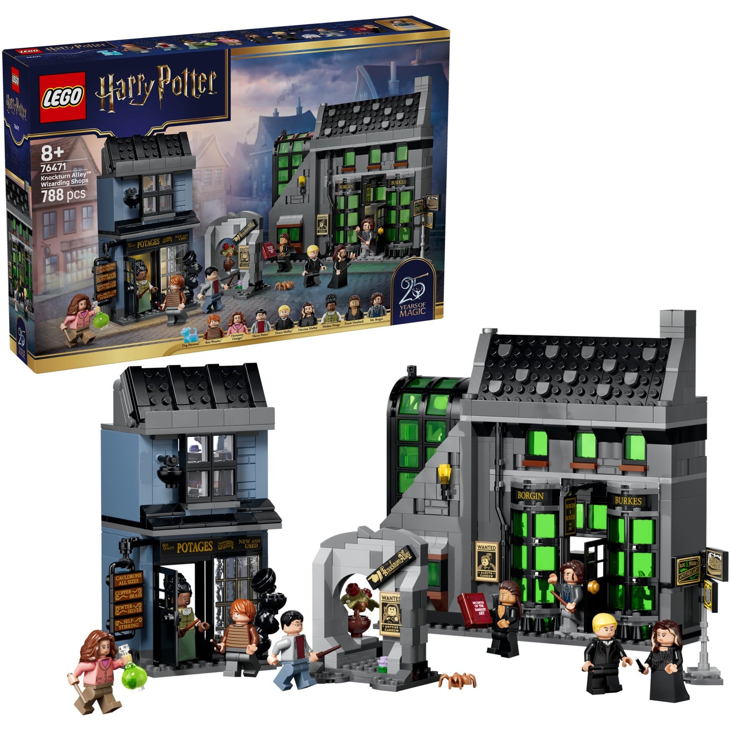 LEGO 76471 Knockturn Alley™ Wizarding Shops - Harry Potter