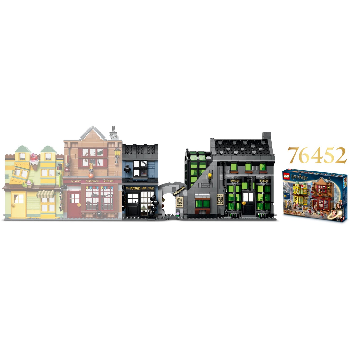 LEGO 76471 Knockturn Alley™ Wizarding Shops - Harry Potter