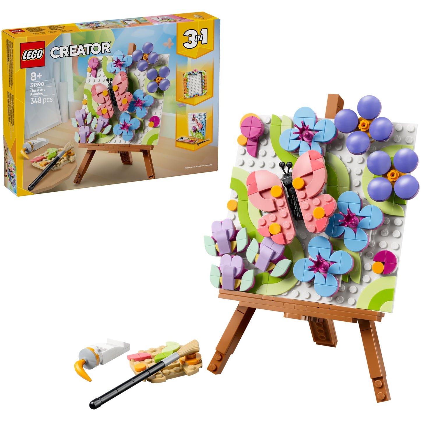 LEGO 31390 Floral Art Decor Painting - Creator 3-in-1