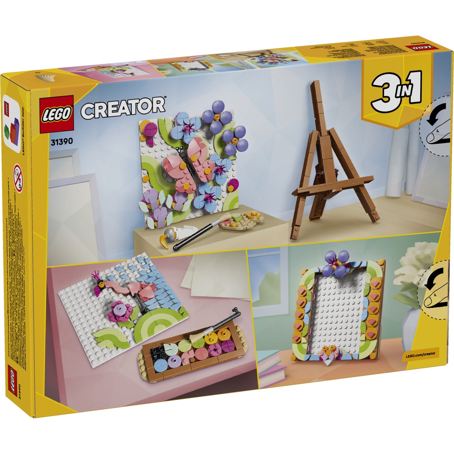 LEGO 31390 Floral Art Decor Painting - Creator 3-in-1
