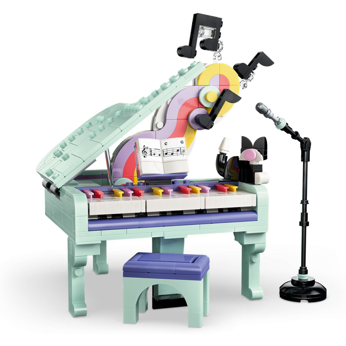 LEGO 31392 Music Decor Piano with Cat - Creator 3-in-1