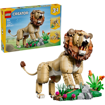 LEGO 31386 Wild Animals: Majestic Lion - Creator 3-in-1