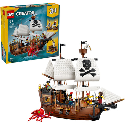 LEGO 31387 Iconic Pirate Ship - Creator 3-in-1