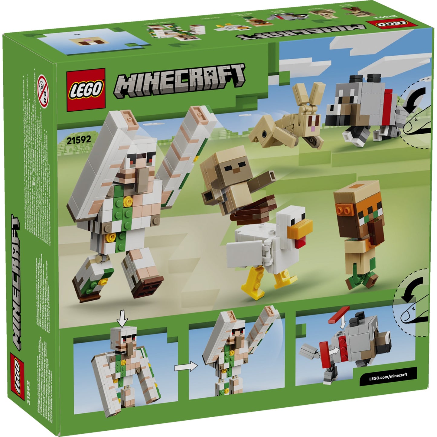 LEGO 21592 Chicken Jockey Desert Attack - Minecraft