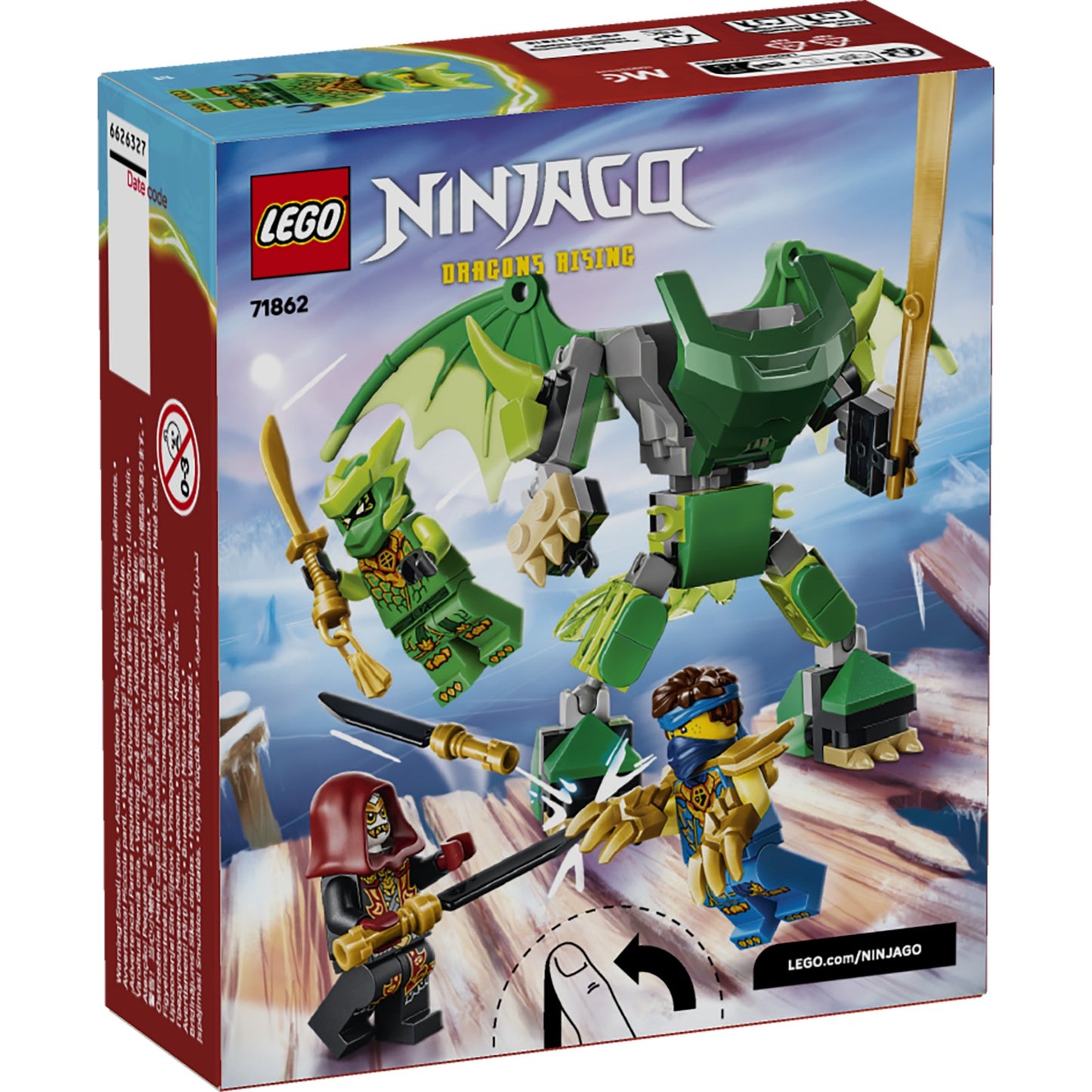 LEGO 71862  Lloyd's Dragon Mech Battle Pack - Ninjago