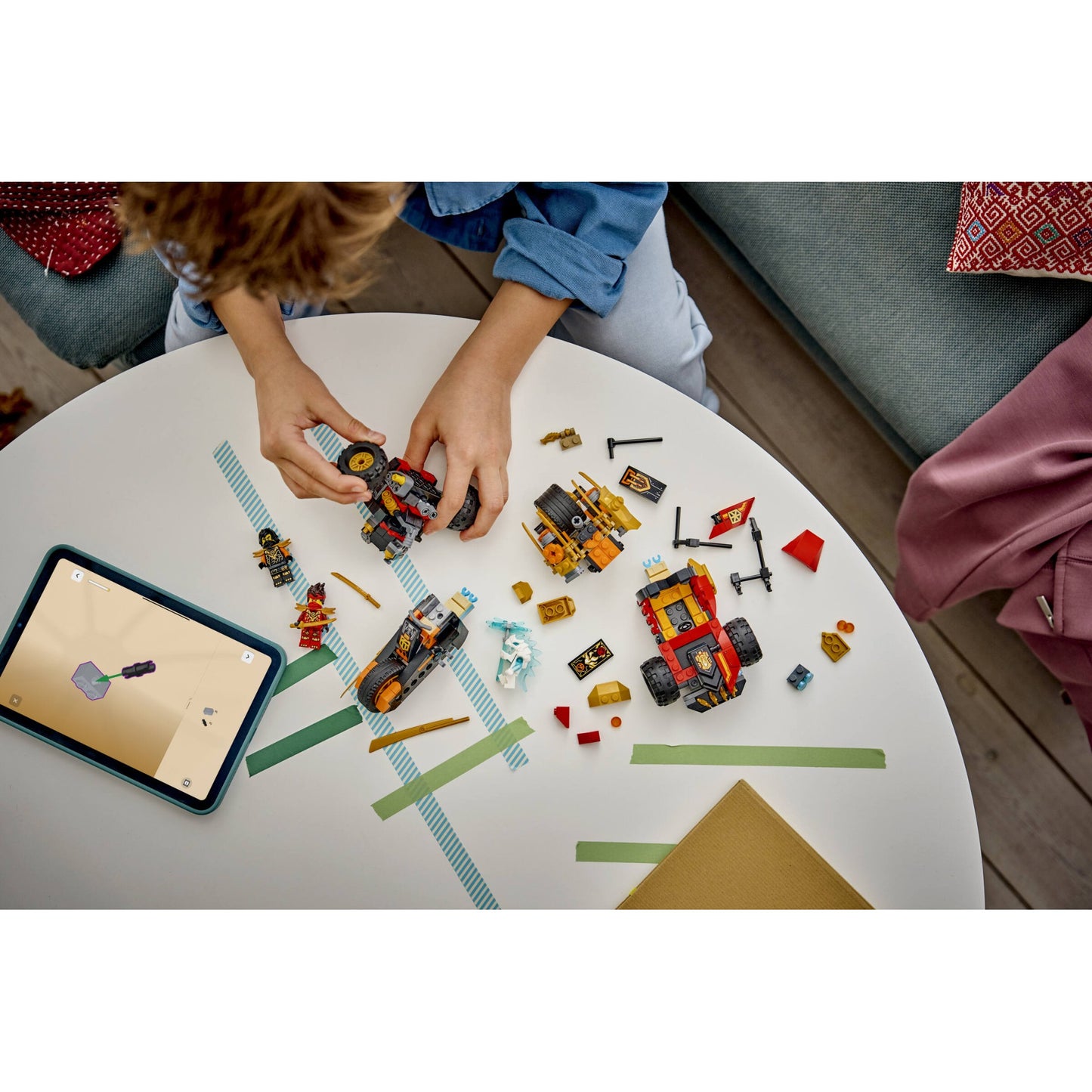 LEGO 71864 Kai and Cole's Combiner Vehicles - Ninjago