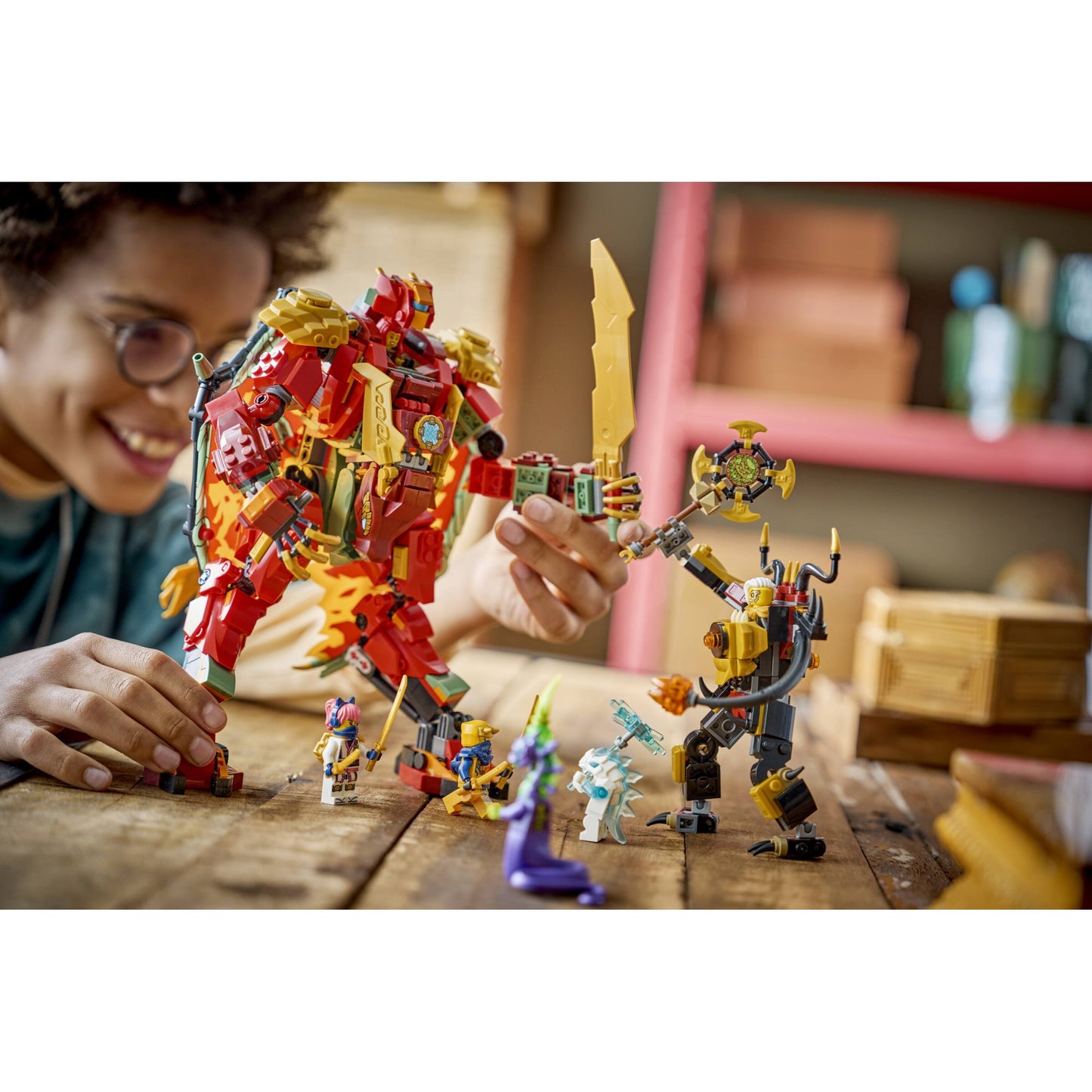 LEGO 71868 Wyldfyre's Transforming Dragon Mech - Ninjago