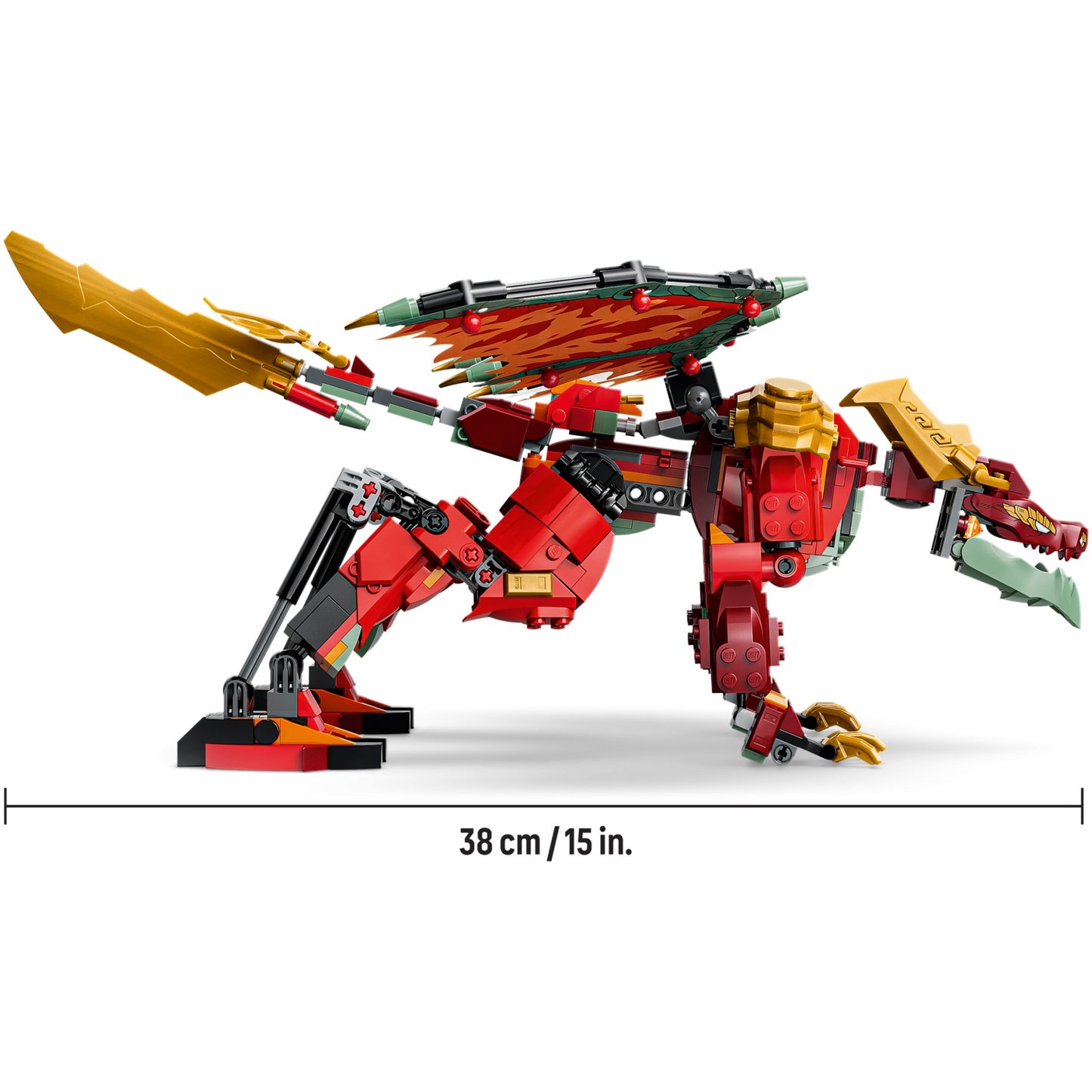 LEGO 71868 Wyldfyre's Transforming Dragon Mech - Ninjago
