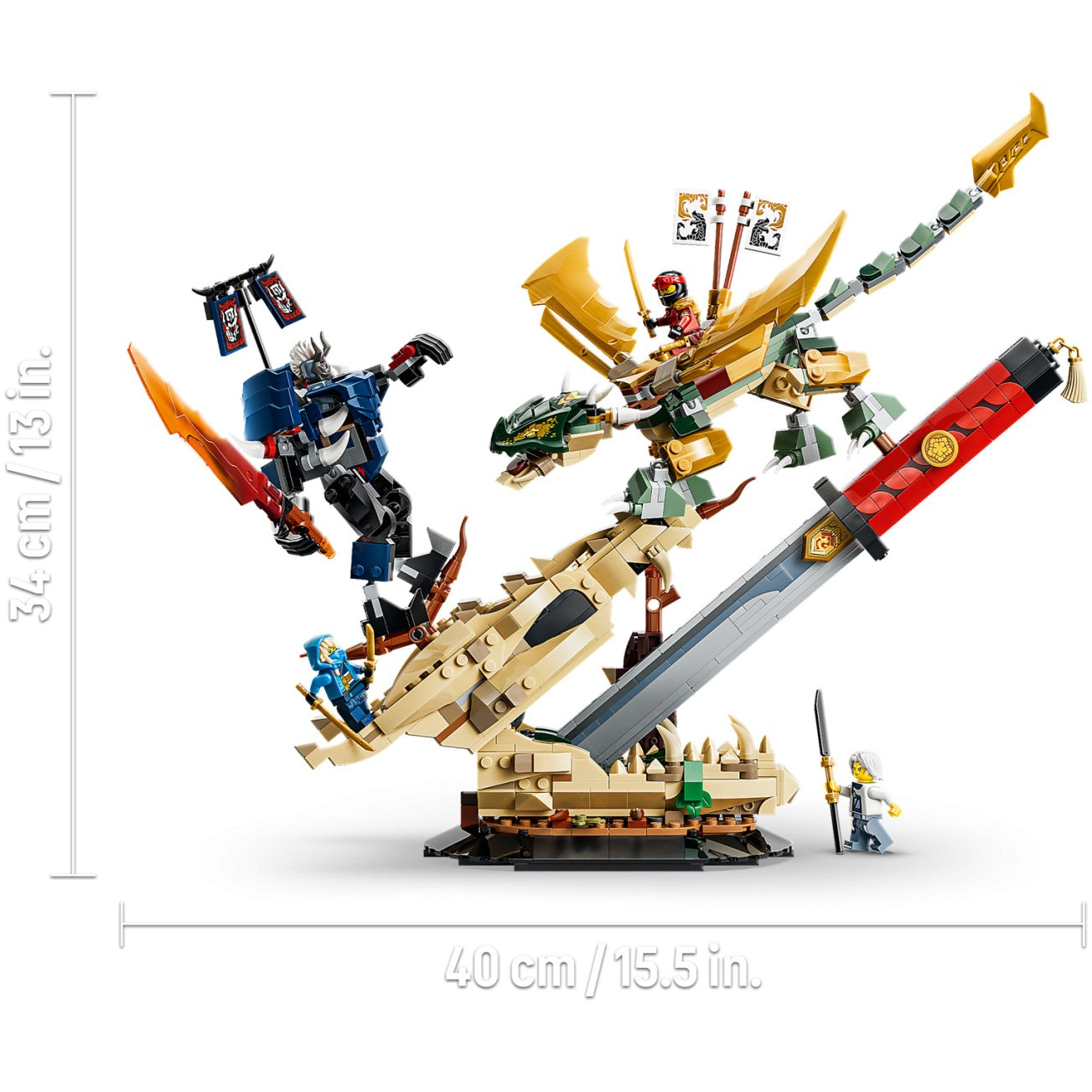 LEGO 71871 Battle at the Dragon's Blade - Ninjago