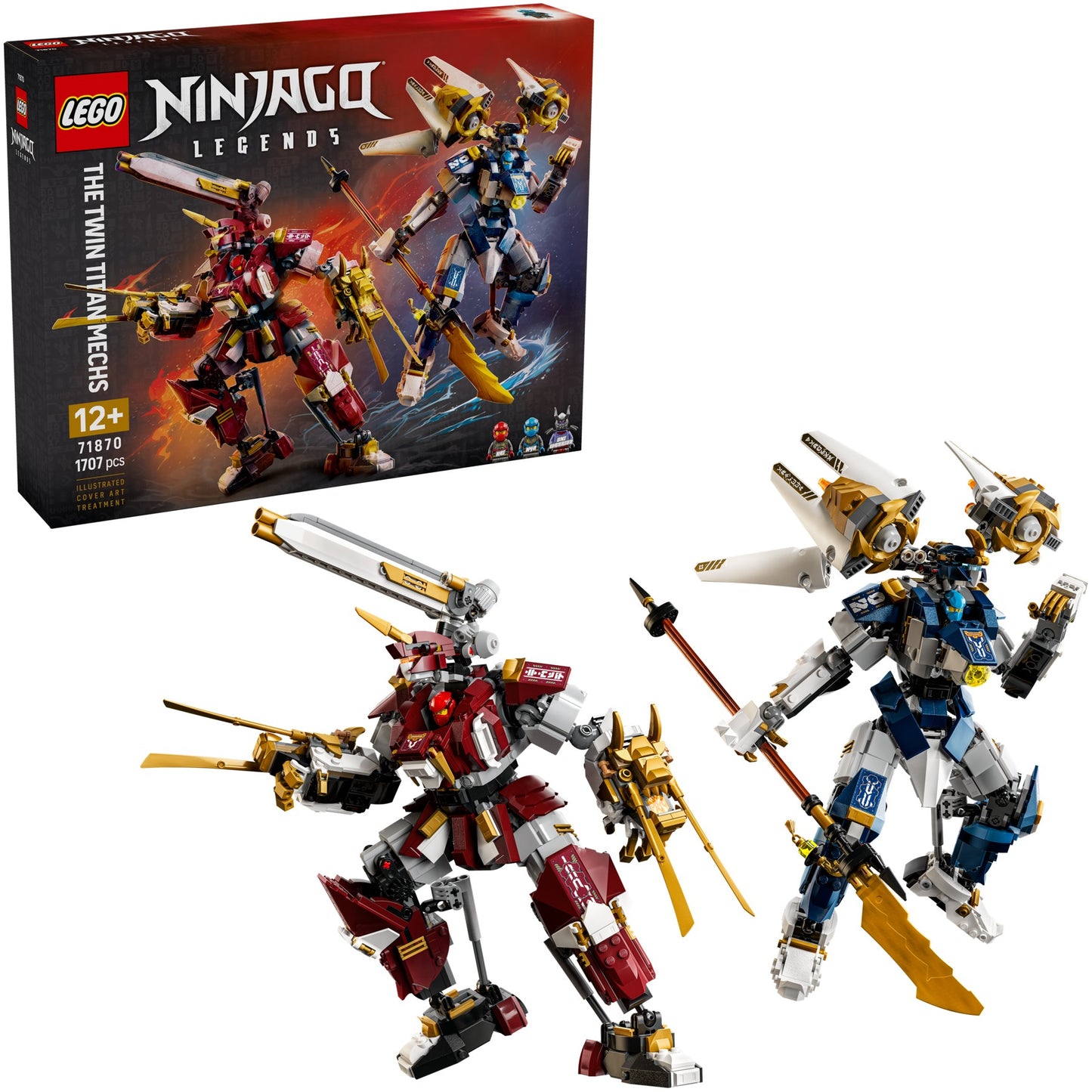 LEGO 71870 The Twin Titan Mechs - Ninjago