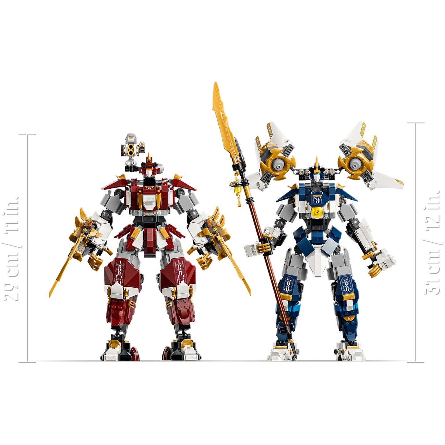 LEGO 71870 The Twin Titan Mechs - Ninjago