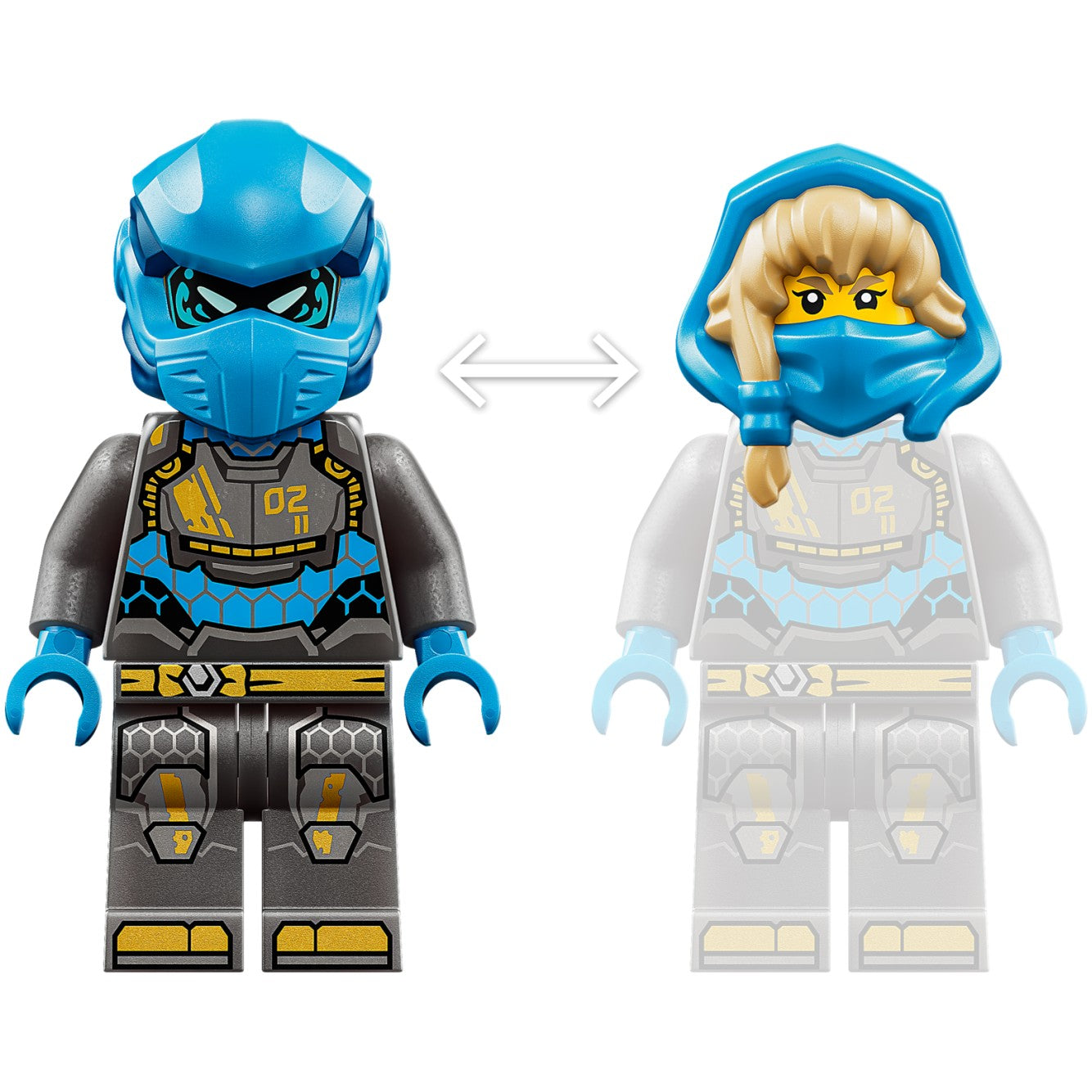 LEGO 71870 The Twin Titan Mechs - Ninjago