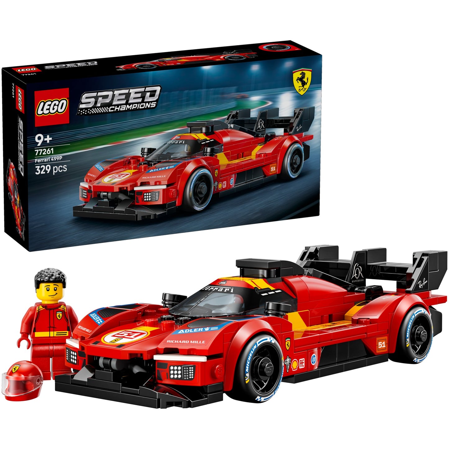 LEGO 77261 Ferrari 499P - Speed Champions