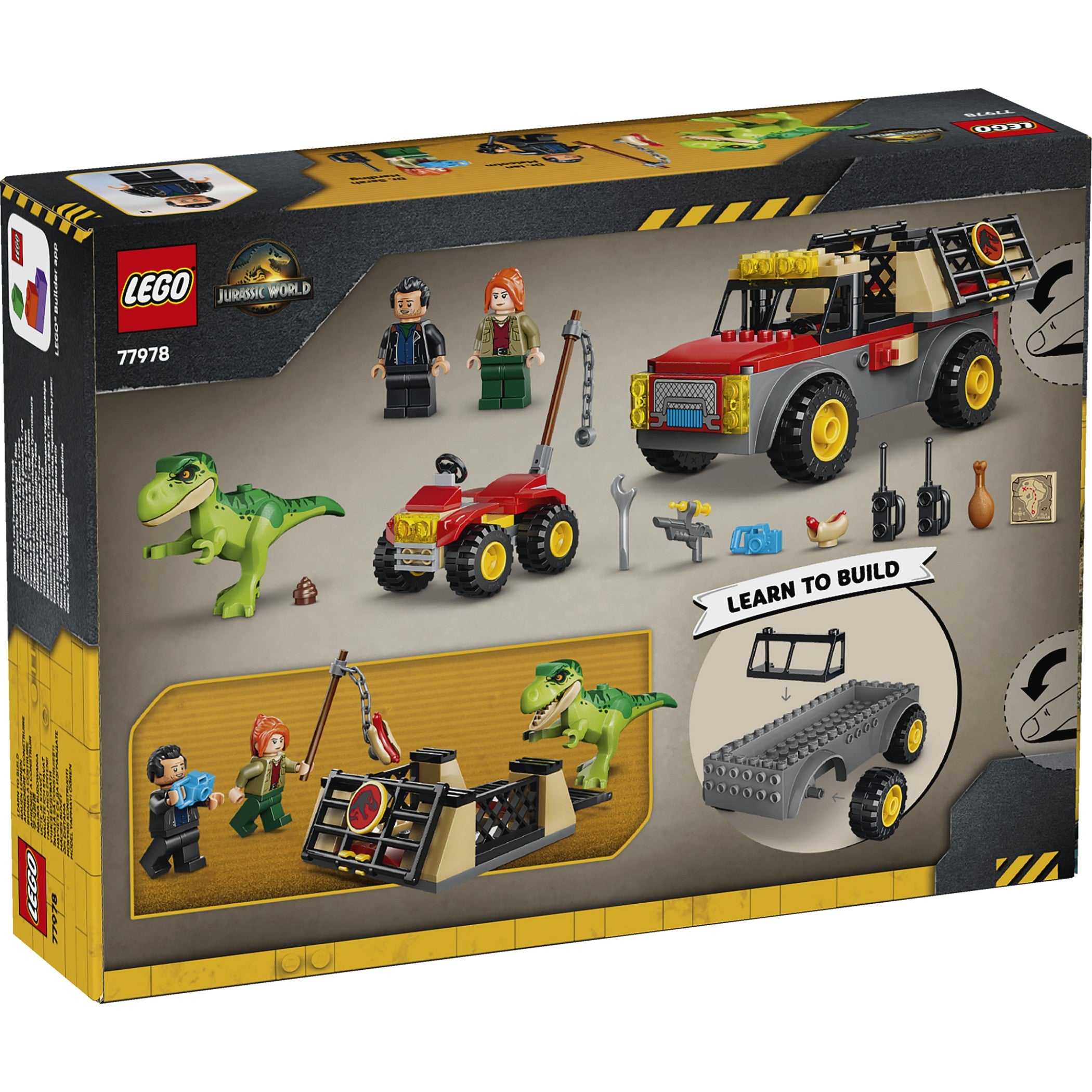 LEGO® 77978 Young T. rex Transport Truck - Jurassic World™ 4+