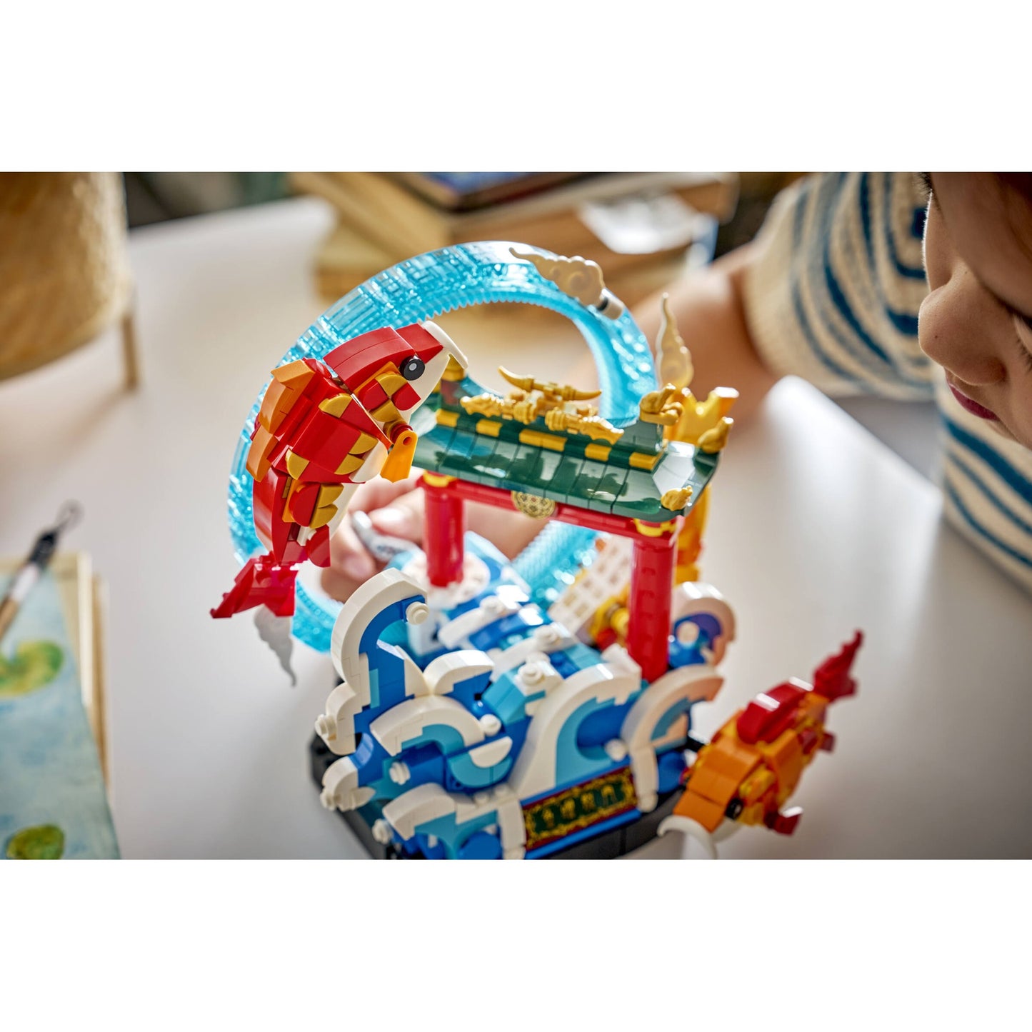 LEGO 80120 Prosperity Carp Leaping - Chinese Festivals