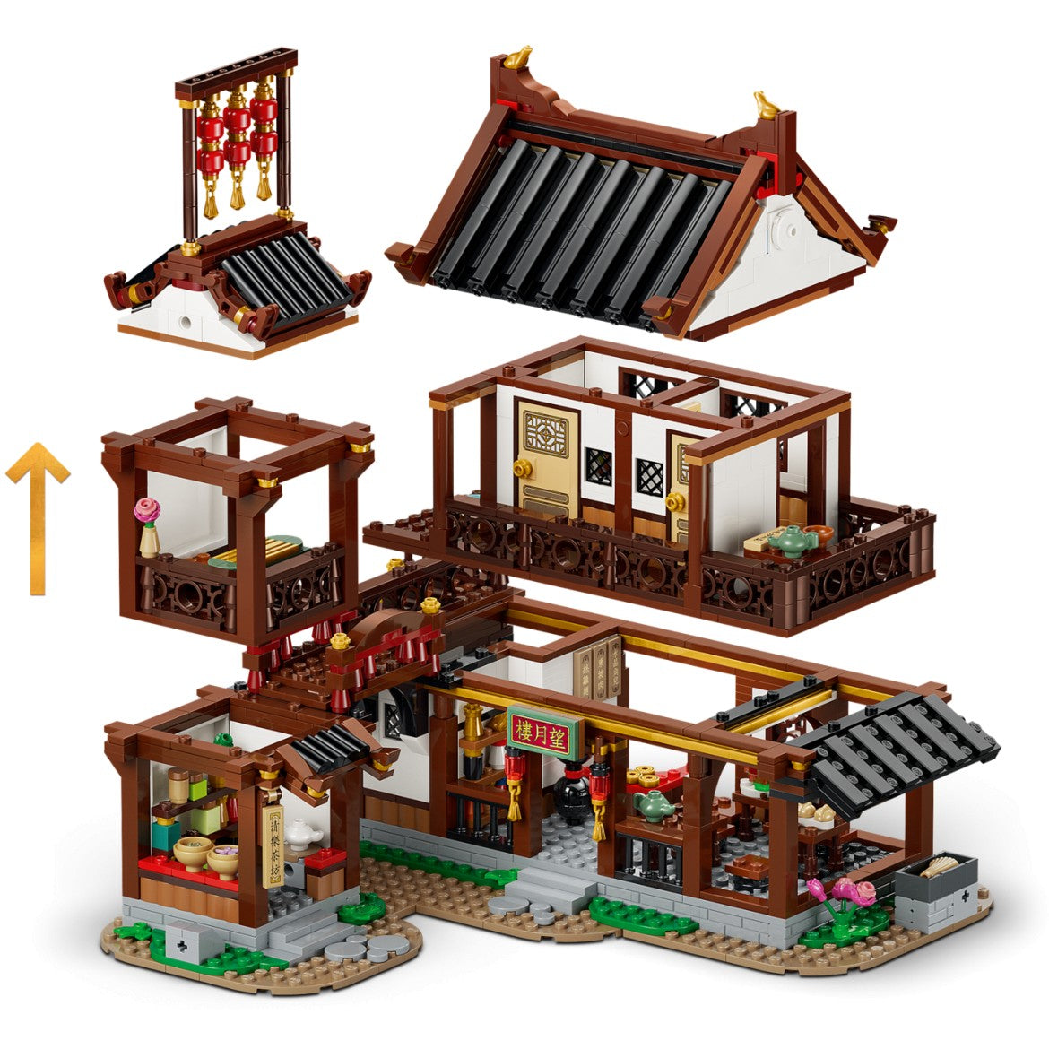 LEGO 80121 Ancient Moon-Gazing Inn - Chinese Festivals