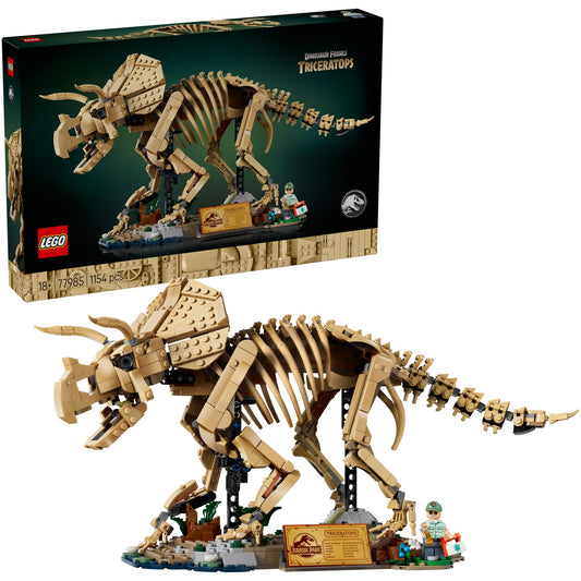 LEGO 77985 Dinosaur Fossils: Triceratops - Jurassic World