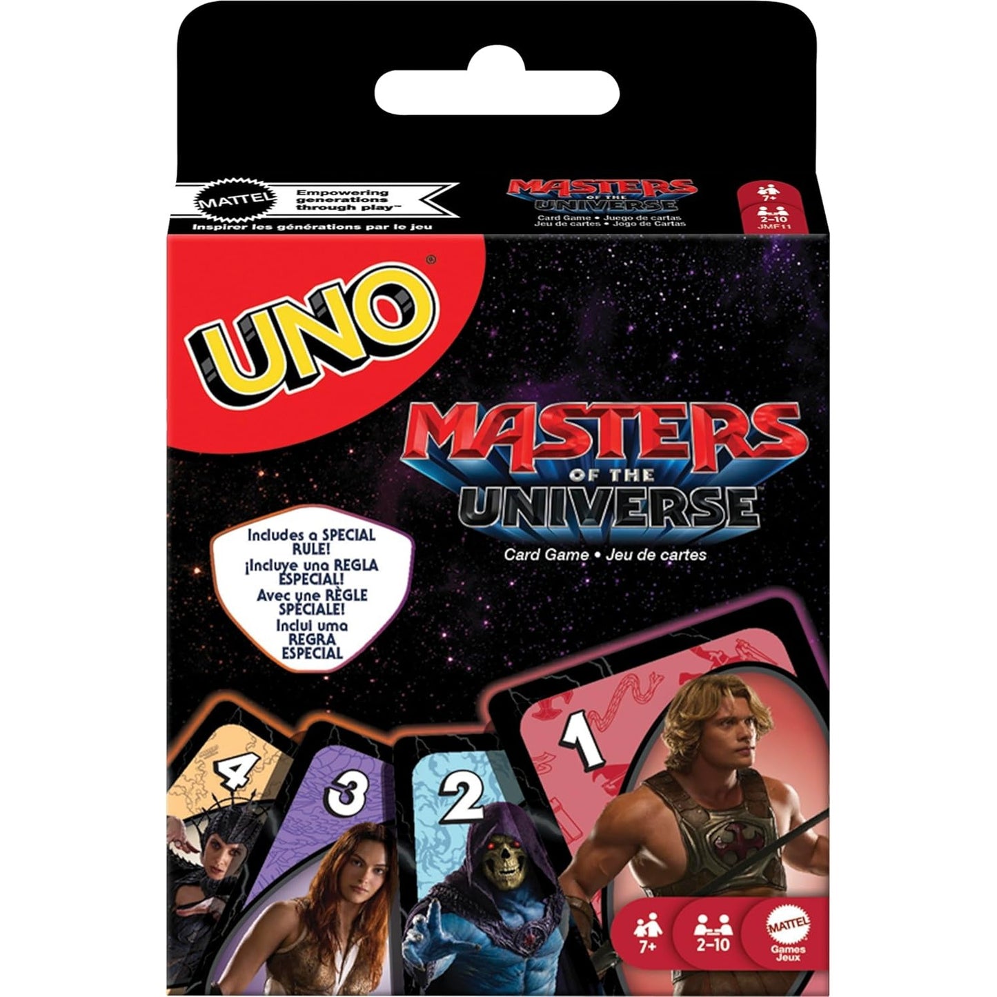 UNO - Masters of the Universe Movie Card Game - Mattel
