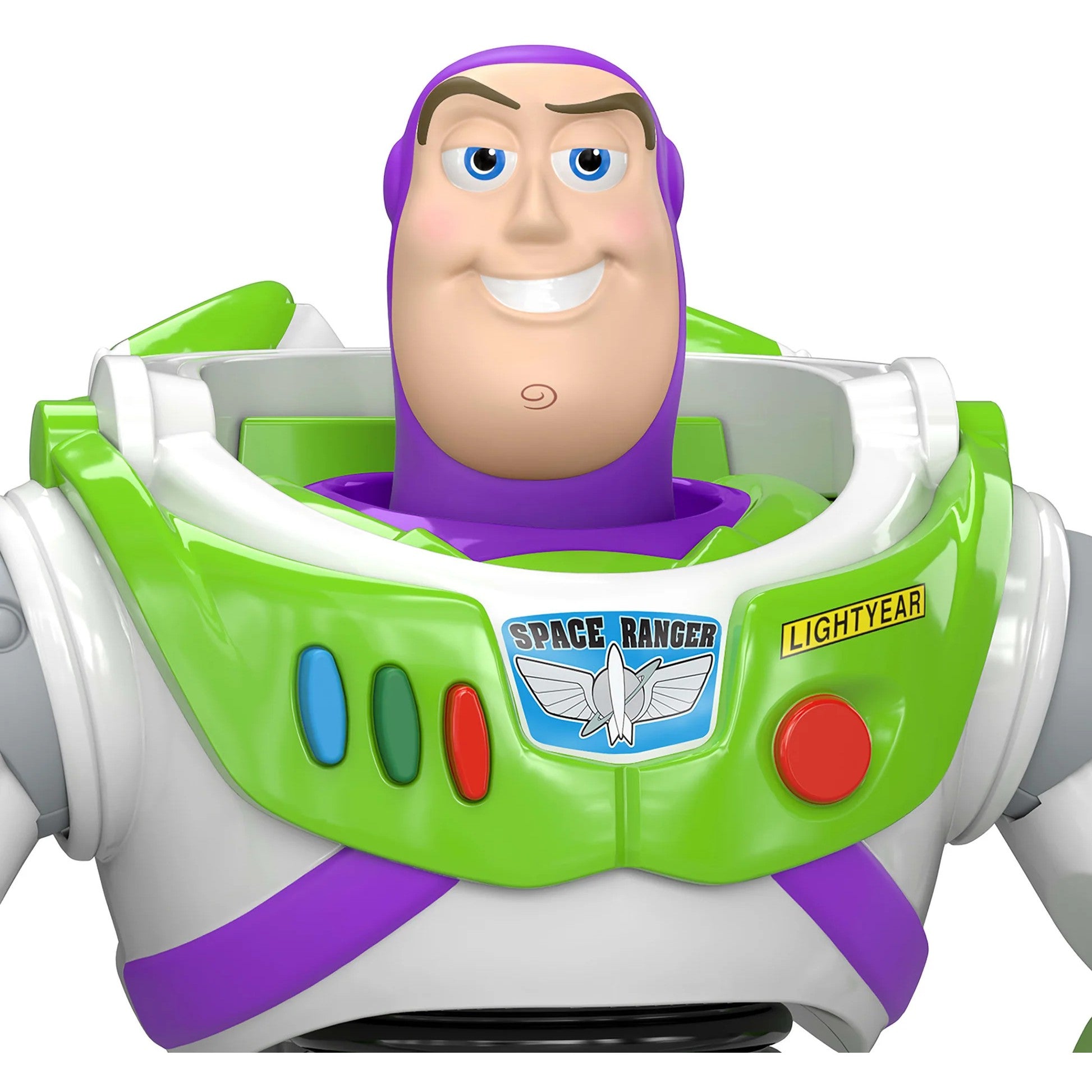 Disney -  Pixar - Toy Story 5 Buzz Lightyear Action Figure 7-inch Tall 10 Posable Joints - Mattel