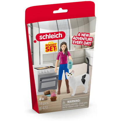 Schleich - Baking Afternoon POCKET SET! Figure