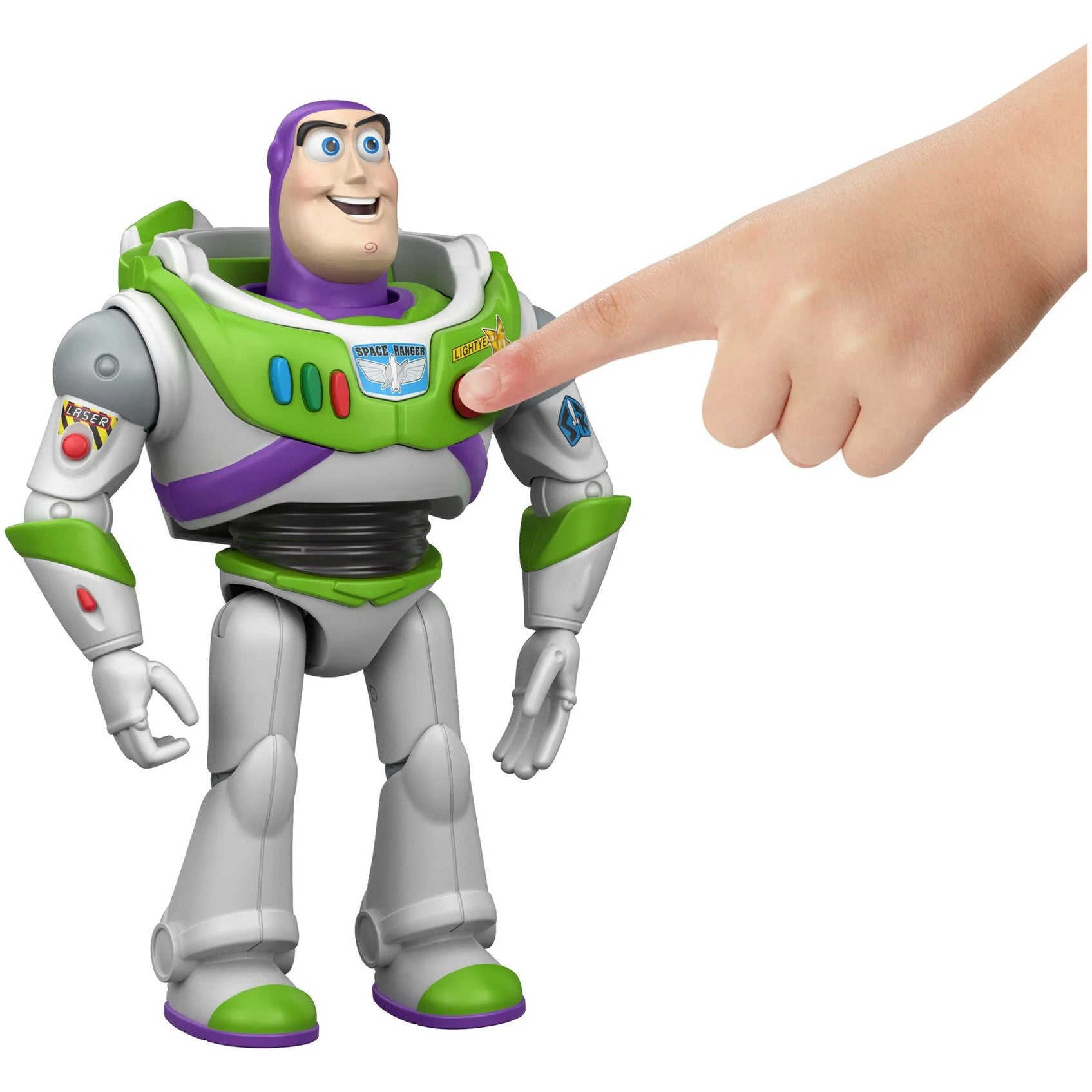 Disney Pixar -  - Toy Story 5 Interactables Buzz Lightyear 7-Inch Figure - Mattel