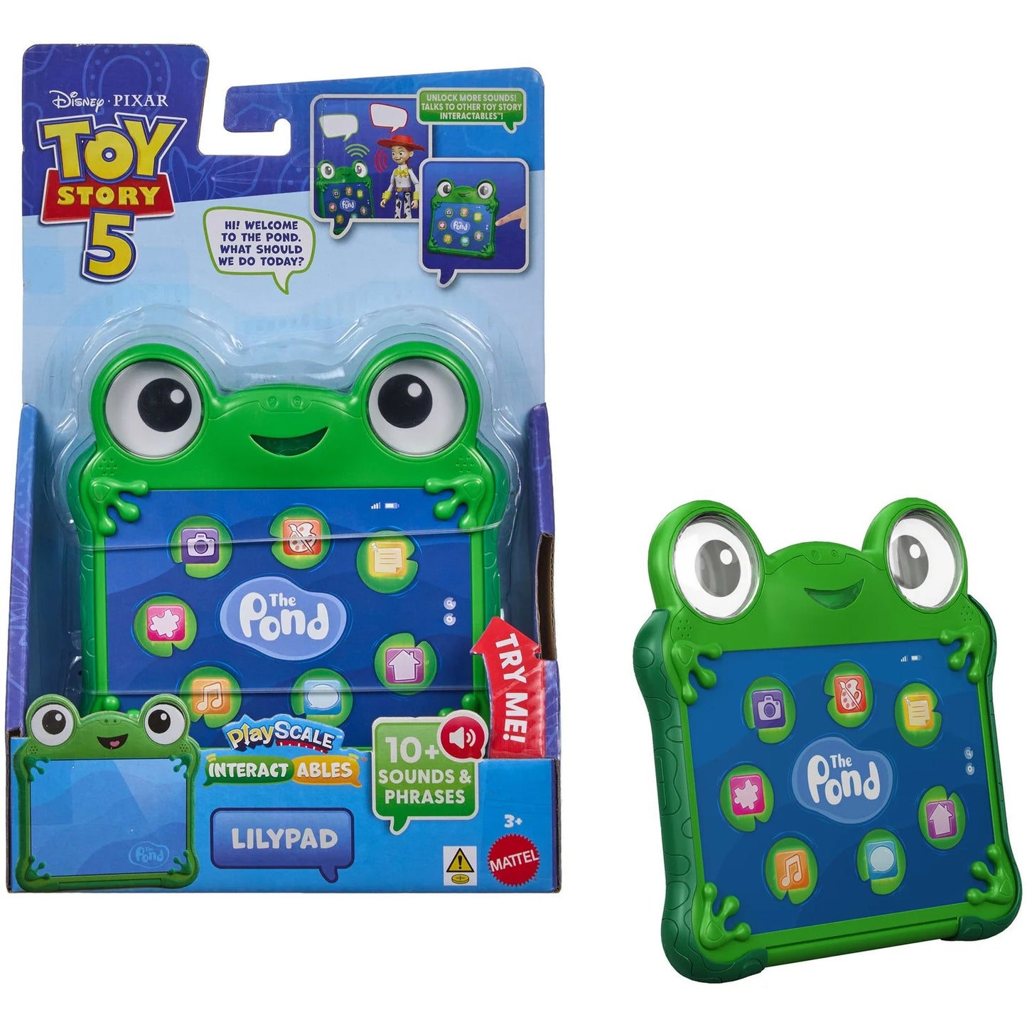 Disney -  Pixar - Toy Story 5 Interactables Lilypad 6-Inch Figure - Mattel