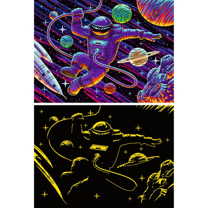 Ravensburger - Starline Outer Space Adventure Jigsaw Puzzle XXL 200 Pieces