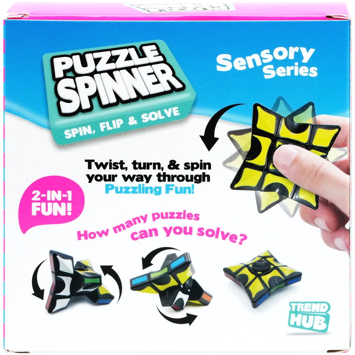 Trend Hub - Puzzle Fidget Spinner Sensory Series