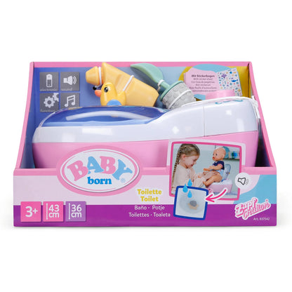 Baby Born - Toilet Doll Accessory Set with Sound