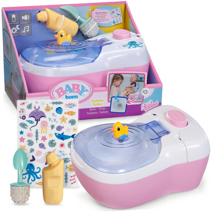 Baby Born - Toilet Doll Accessory Set with Sound