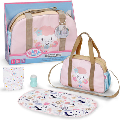 BABY born - Flower Changing Bag Doll Accessory Set
