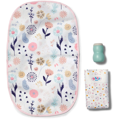 BABY born - Flower Changing Bag Doll Accessory Set