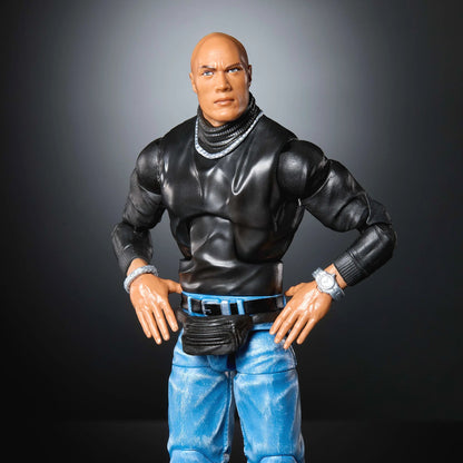 WWE - Elite Collection The Fanny Pack Rock Action Figure 6-Inch - Mattel