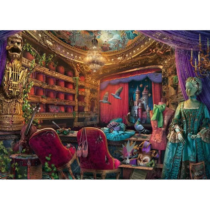 Ravensburger - USA Jigsaw Nationals The Final Curtain Jigsaw Puzzle 1000 Pieces
