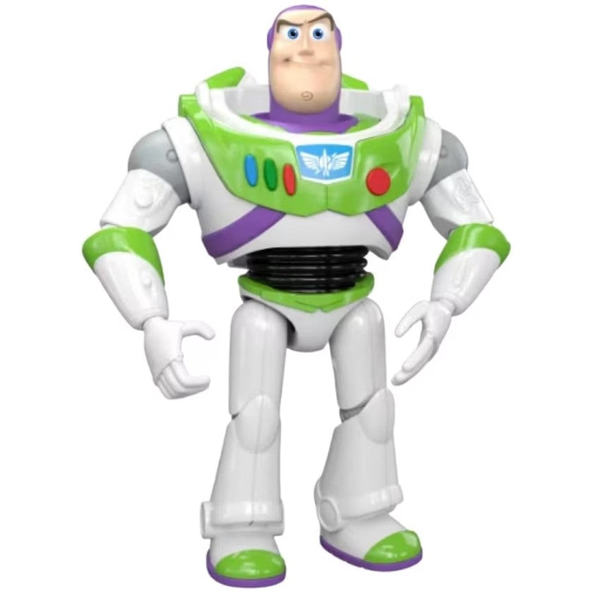 Disney -  Pixar - Toy Story 5 Buzz Lightyear Figure 12-inch Space Ranger 12 Posable Joints - Mattel