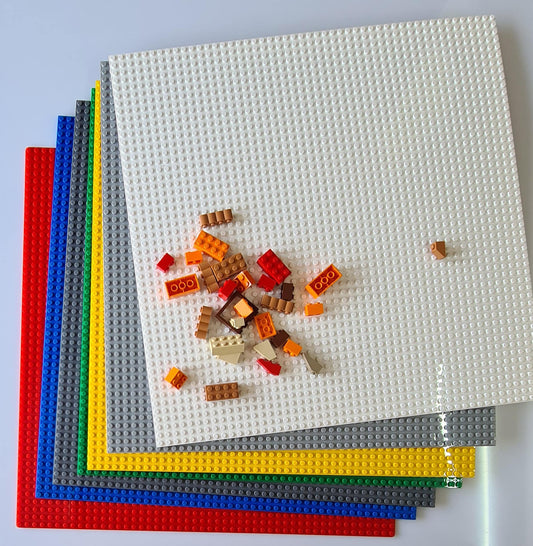 BASEPLATE 50x50 Studs D/grey Generic Brand