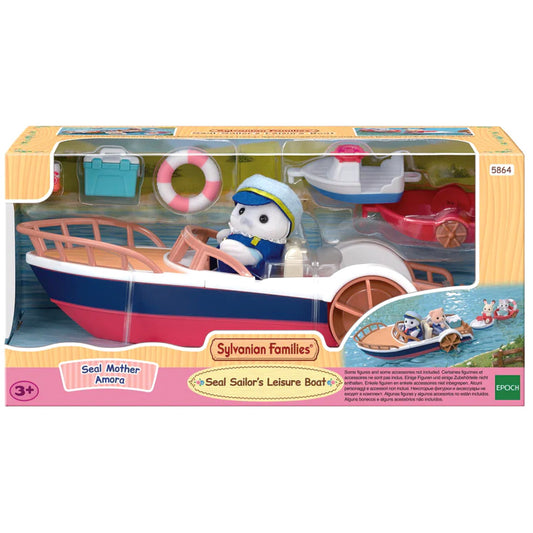 Sylvanian Families - Seal Sailor's Leisure Boat Set