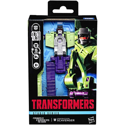 Transformers - Studio Series Deluxe Class The Transformers: The Movie Constructicon Scavenger - Hasbro