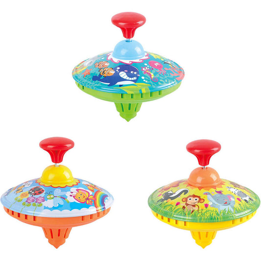 Playgo Toys Ent. Ltd - Spinning Top 1 X Assorted (chosen At Random)