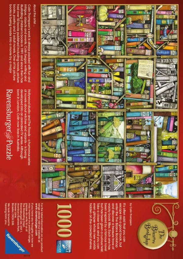 Ravensburger - The Bizarre Bookshop Colin Thompson Jigsaw Puzzle 1000 ...