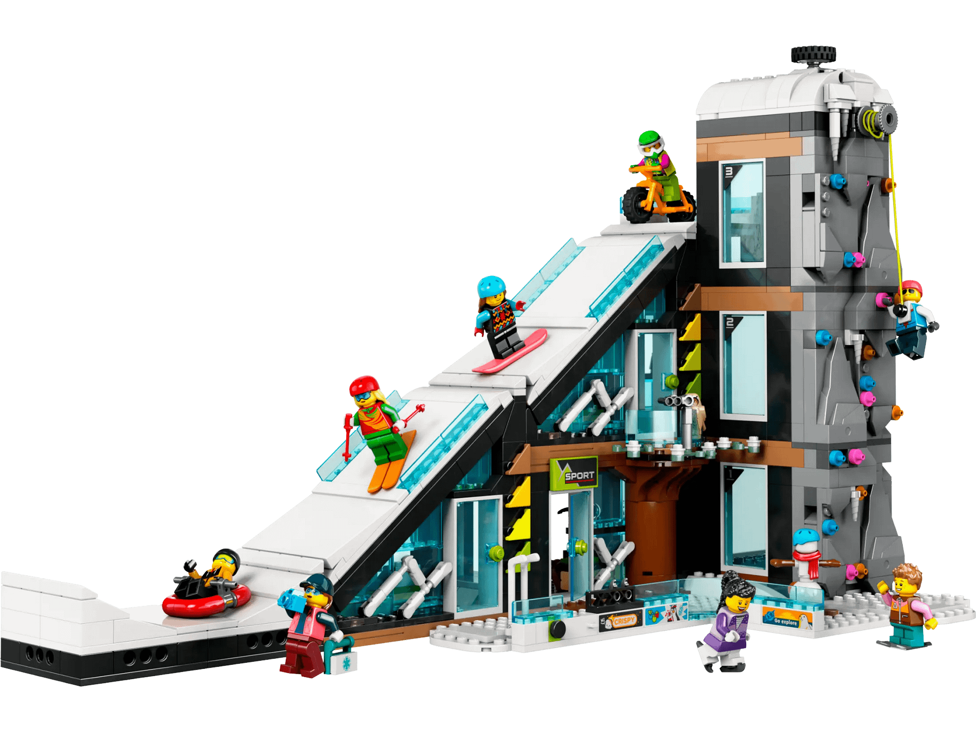 LEGO® 60366 Ski and Climbing Center - City