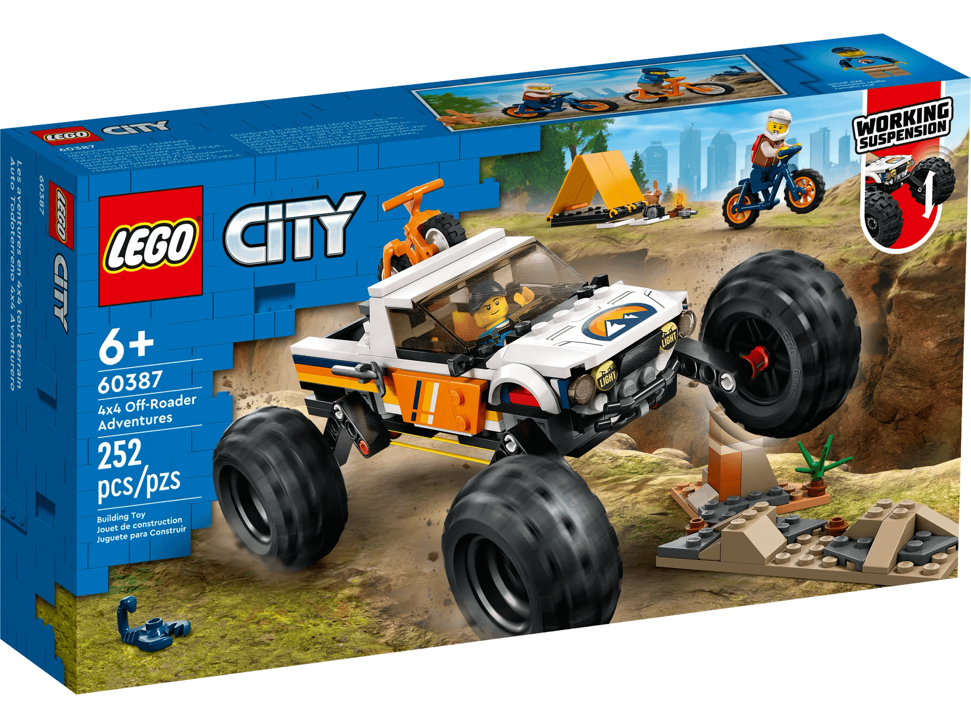 LEGO 60387 4x4 Off-Roader Adventures - City
