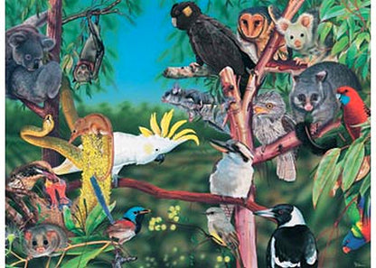 Blue Opal - Wild Australia In The Treetops 300 Pieces Jigsaw Puzzle