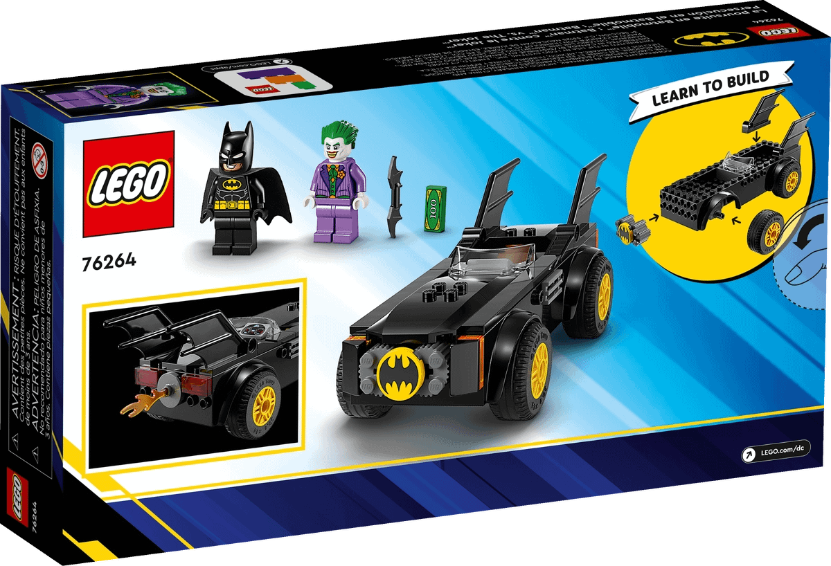 LEGO 76264 Batmobile Pursuit: Batman vs. The Joker - DC Super Heroes 4+