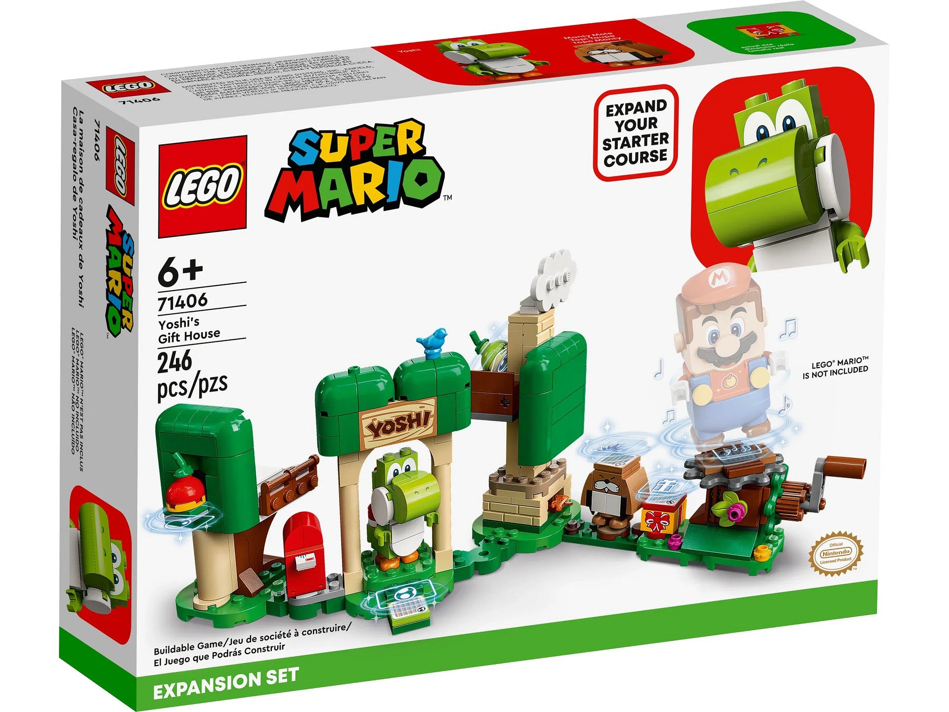 LEGO 71406 Yoshi s Gift House Expansion Set - Super Mario
